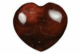 Colorful Carnelian Agate Heart #205336-1